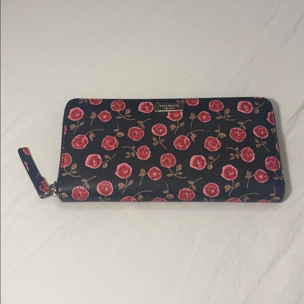 Kate Spade Laurel Way Hazy Rose Neda Wallet